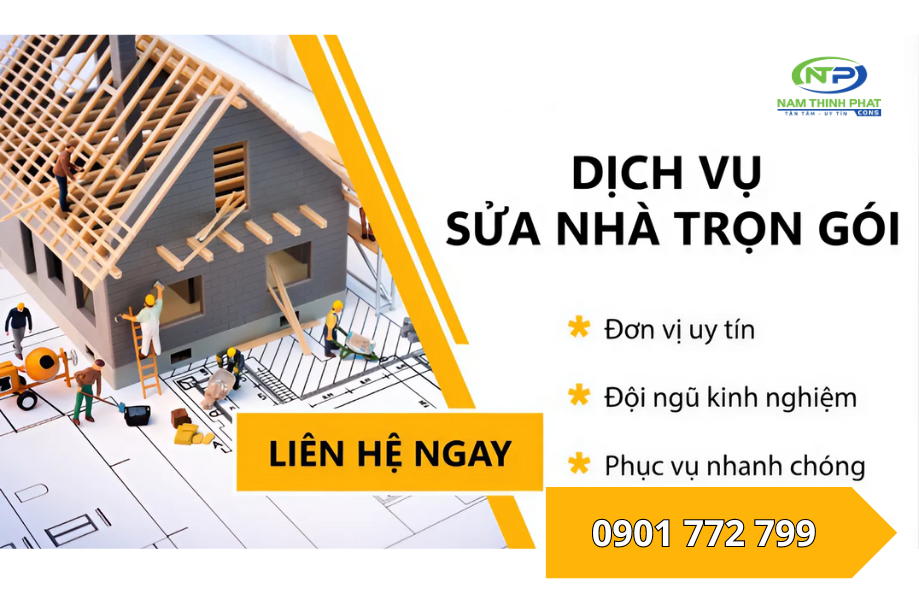 Dịch vụ sửa nhà trọn gói