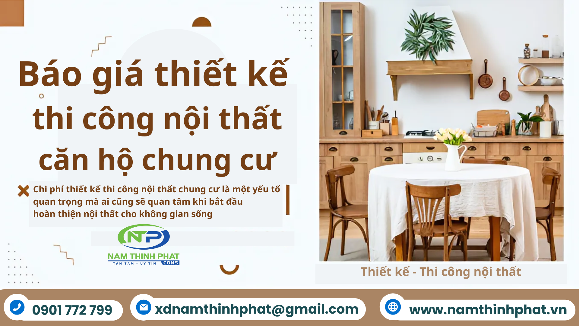Bảng Giá Thiết Kế Thi Công Nội Thất Căn Hộ Chung Cư Mới Nhất