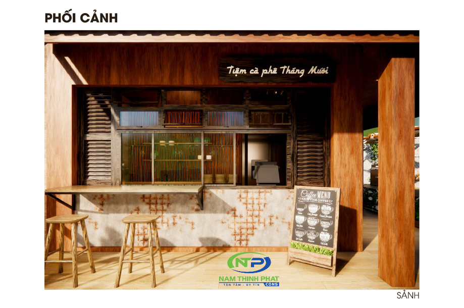 Hình ảnh thực tế tại Tiệm trà tháng 10