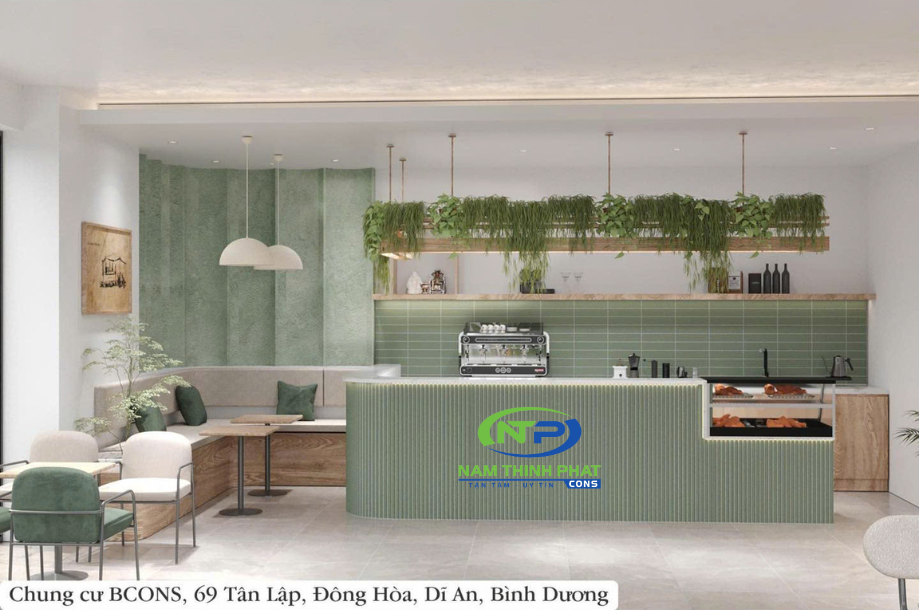 Nam Thịnh Phát Thiết Kế Nội Thất Coffee Way - Làng Đại Học: Không Gian Sáng Tạo và Hiện Đại