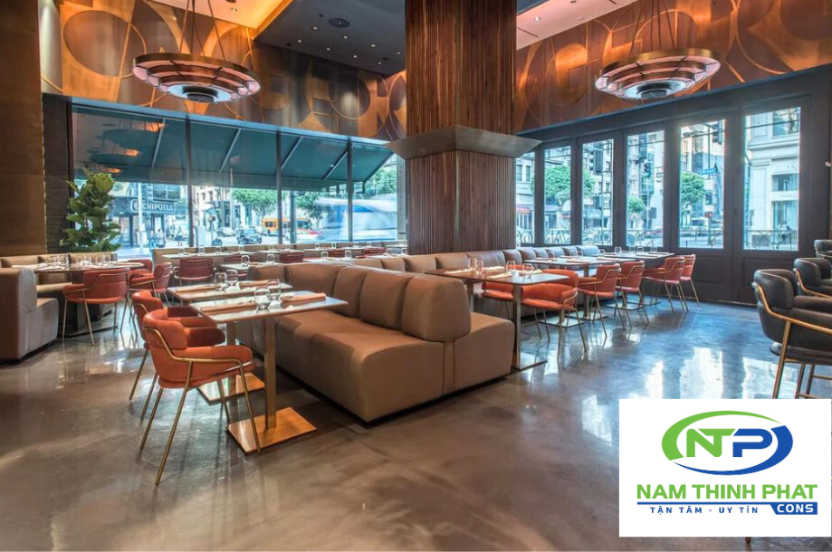 Nguyên tắc thiết kế nội thất trong nhà hàng