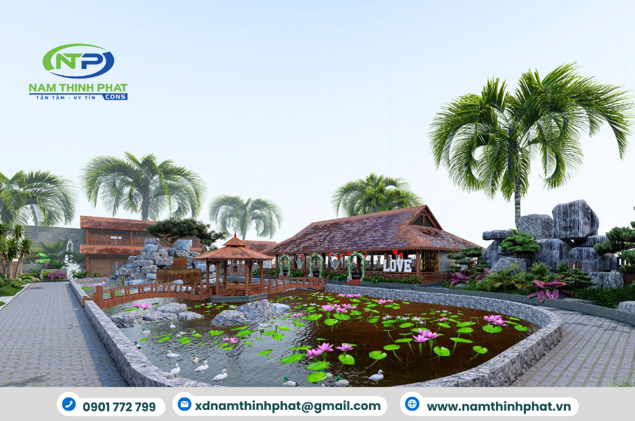 Nam Thịnh Phát Thiết Kế Thi Công Nội Nhà Hàng Hàng Tại Châu Đức - Bà Rịa Vũng Tàu