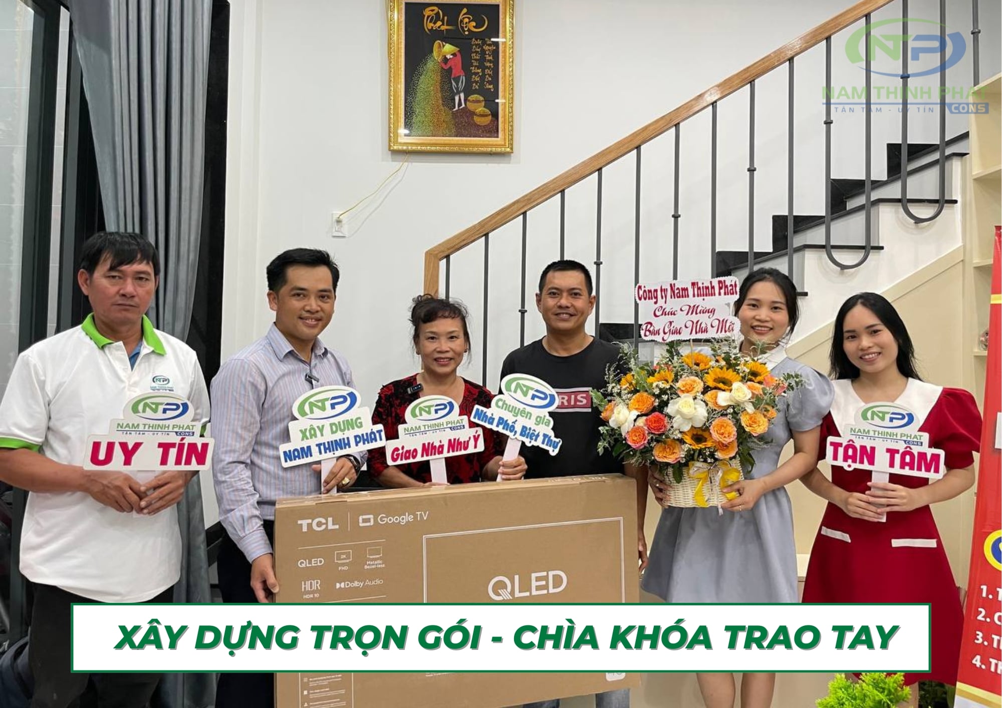 khởi công xây dựng nhà phố