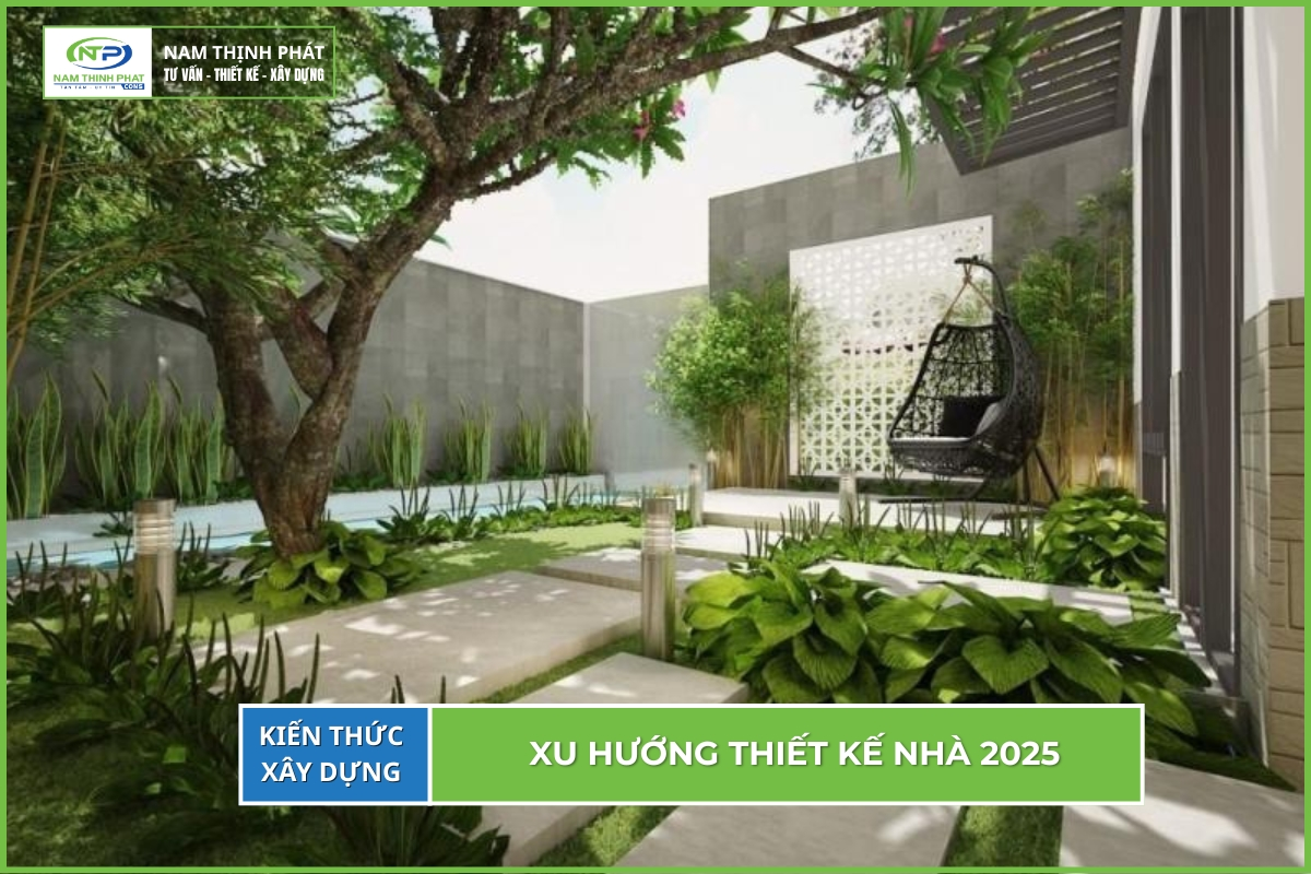 xu hướng thiết kế nhà 2025