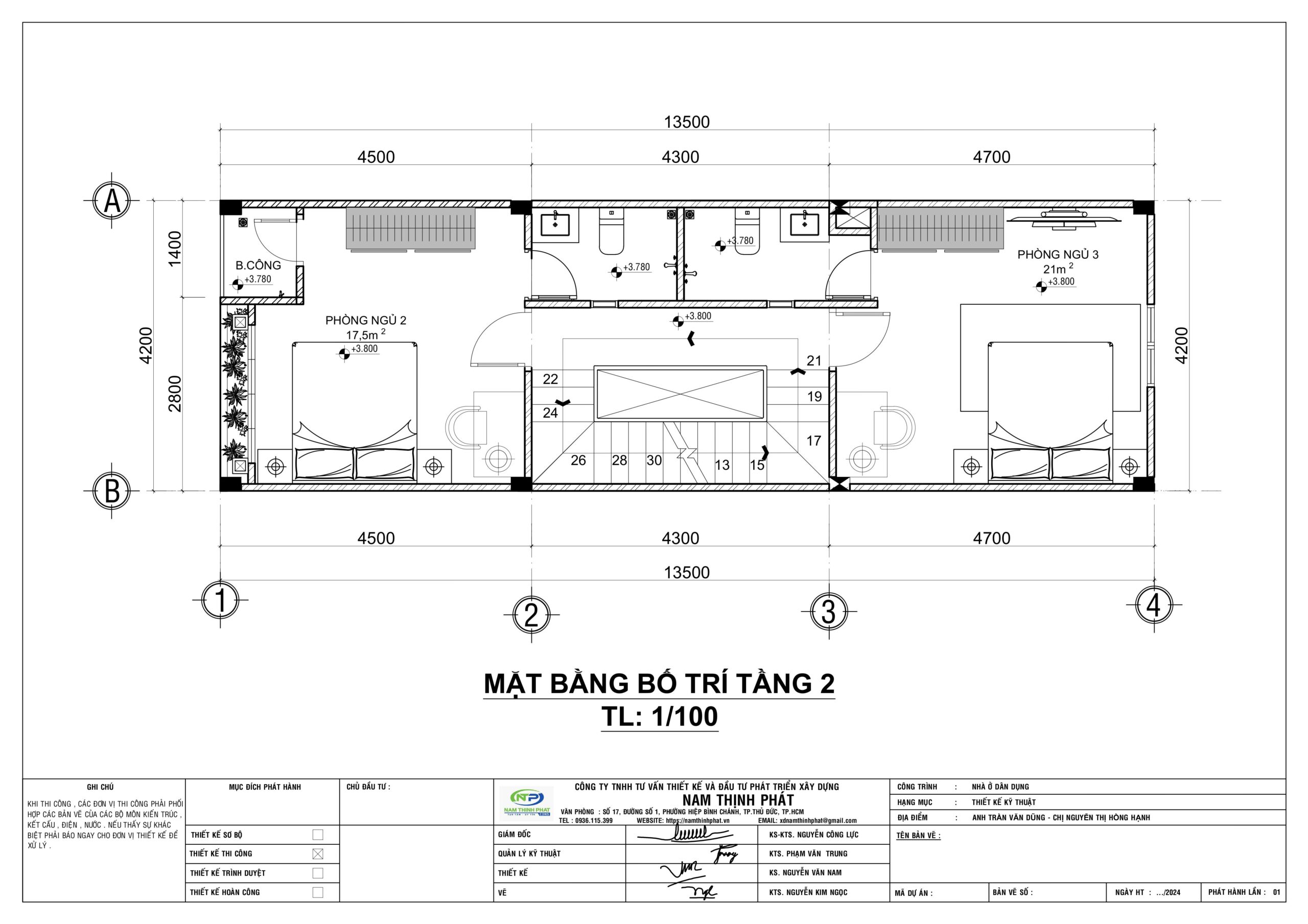 thi công trọn gói nhà phố