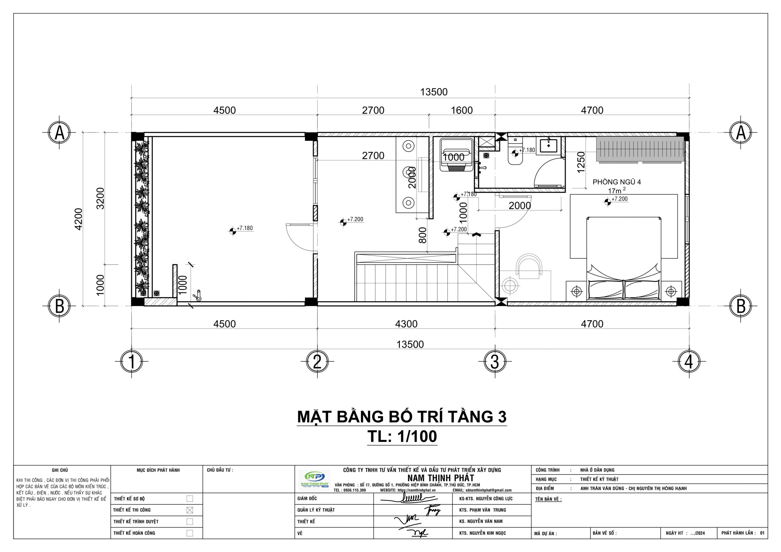 thi công trọn gói nhà phố