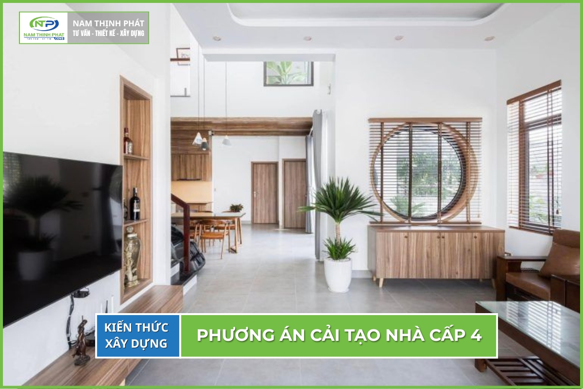 Cải tạo nhà cấp 4