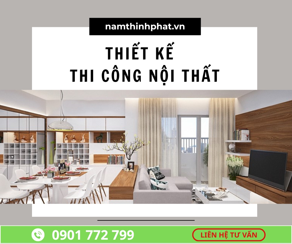 thiết kế thi công nội thất