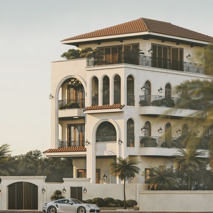 xây biệt thự