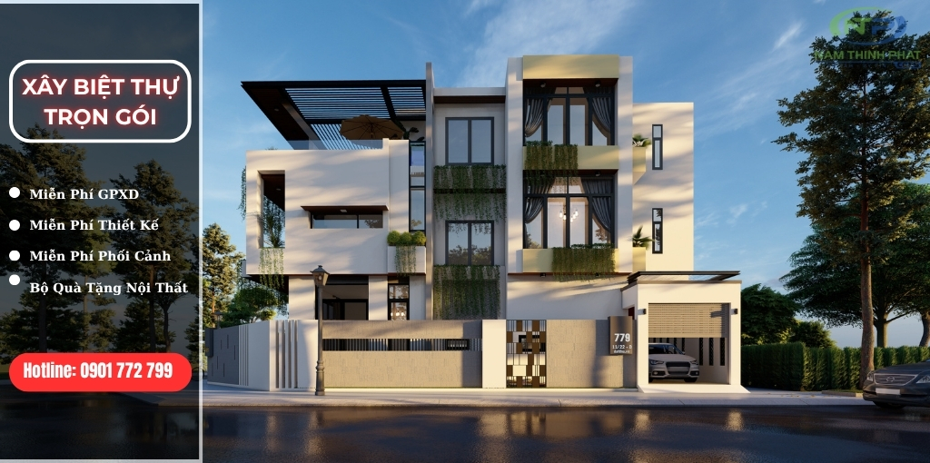 xây biệt thự