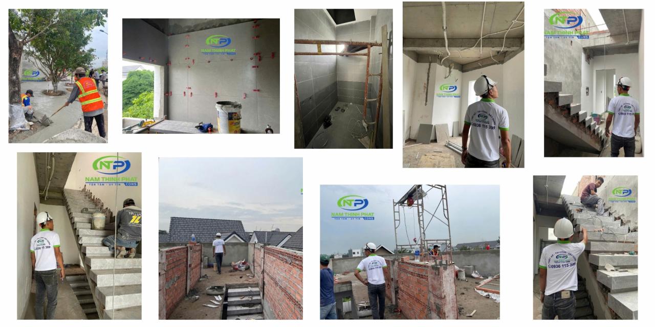 xây biệt thự