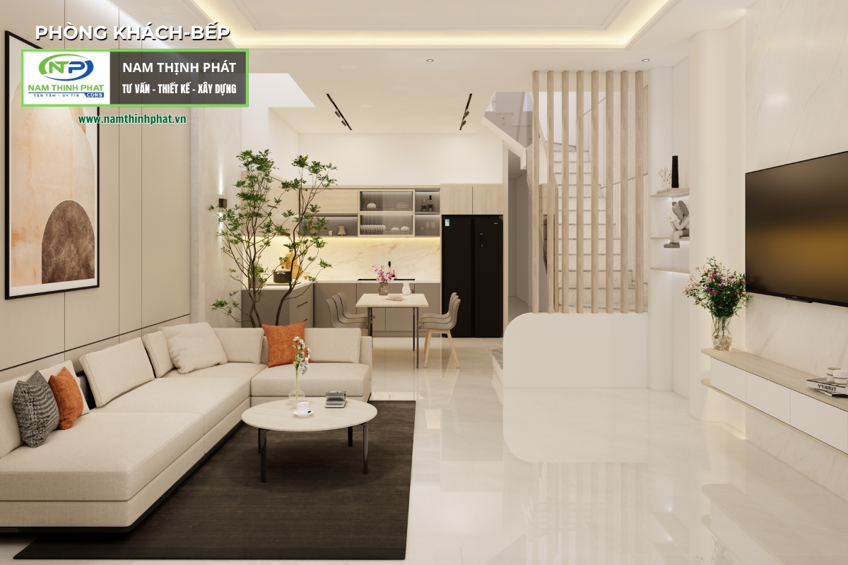 nhà phố 2 tầng hiện đại Long An